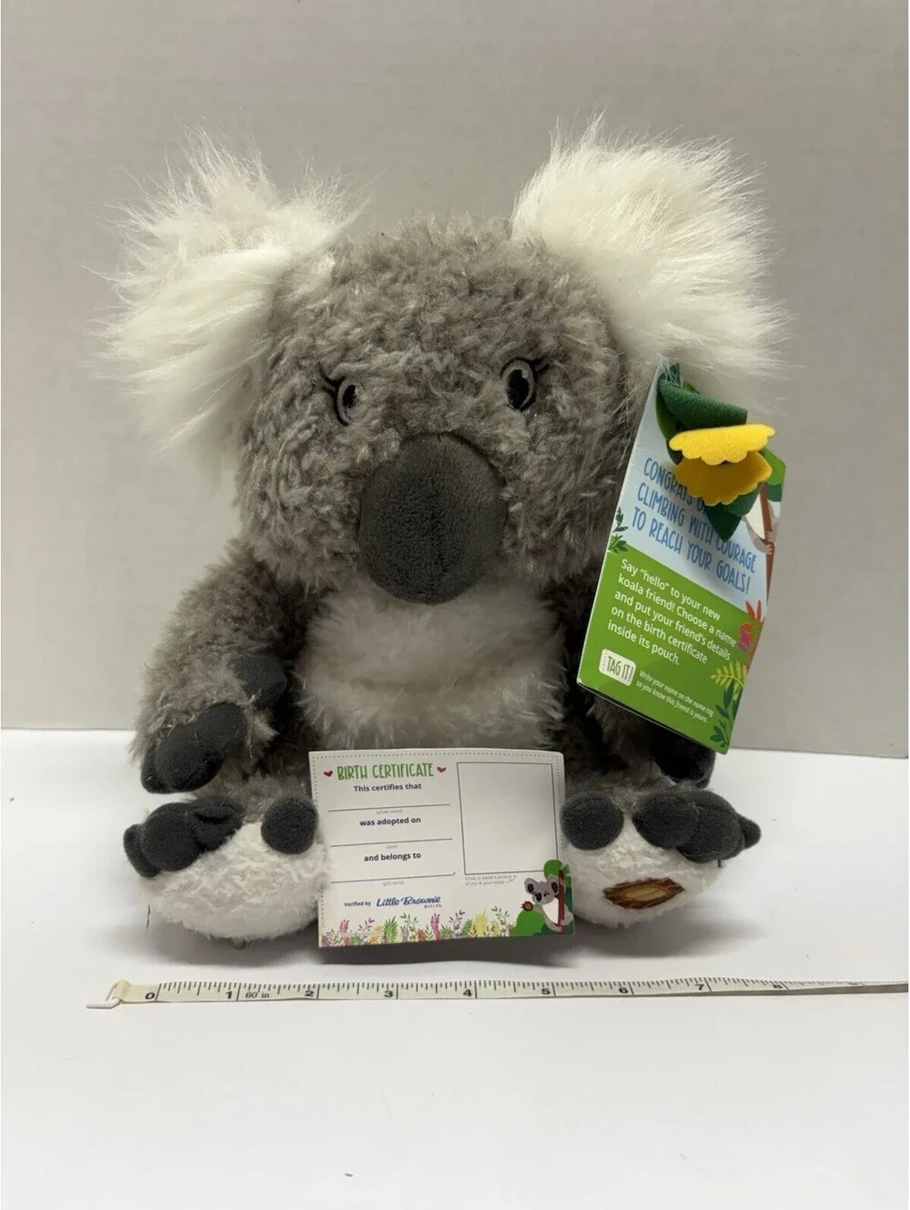 Little Brownie Bakers Girl Scouts Goal Koala Bear Plush 10